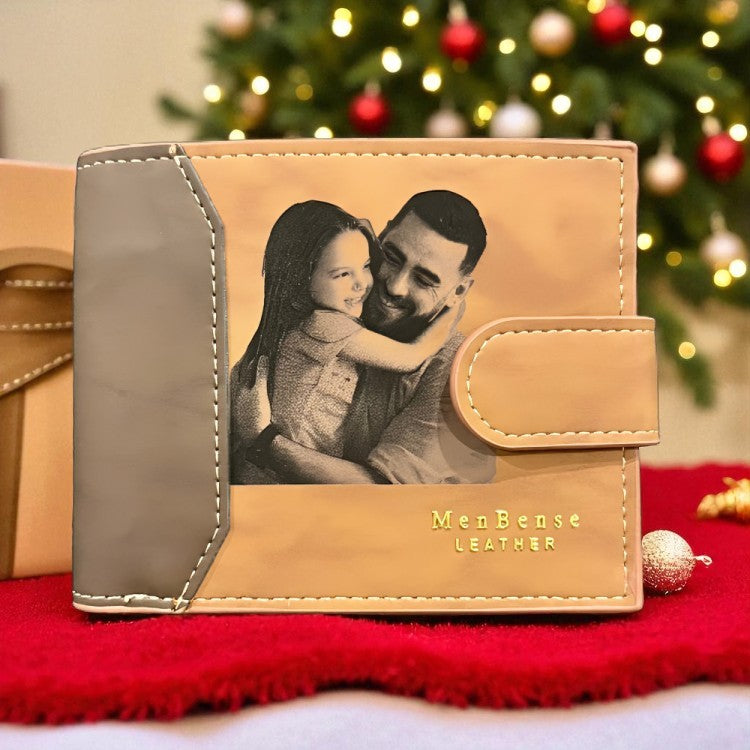 Örök emlék pénztárca barna színben átkapcsolóval