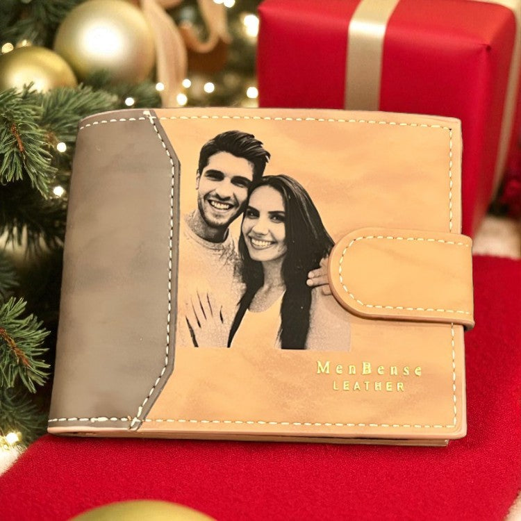 Örök emlék pénztárca barna színben átkapcsolóval