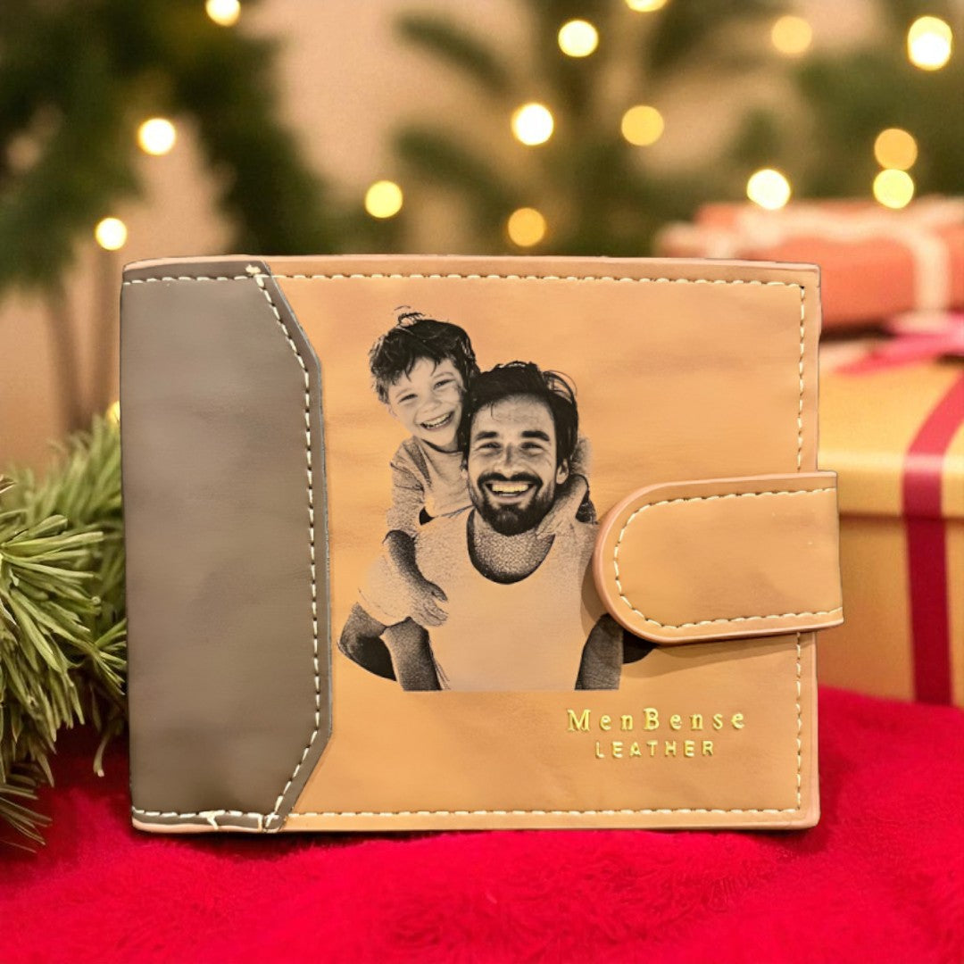 Örök emlék pénztárca barna színben átkapcsolóval